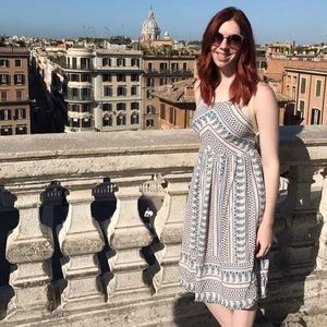 FINAL SALE: Pink Printed Everly Dress